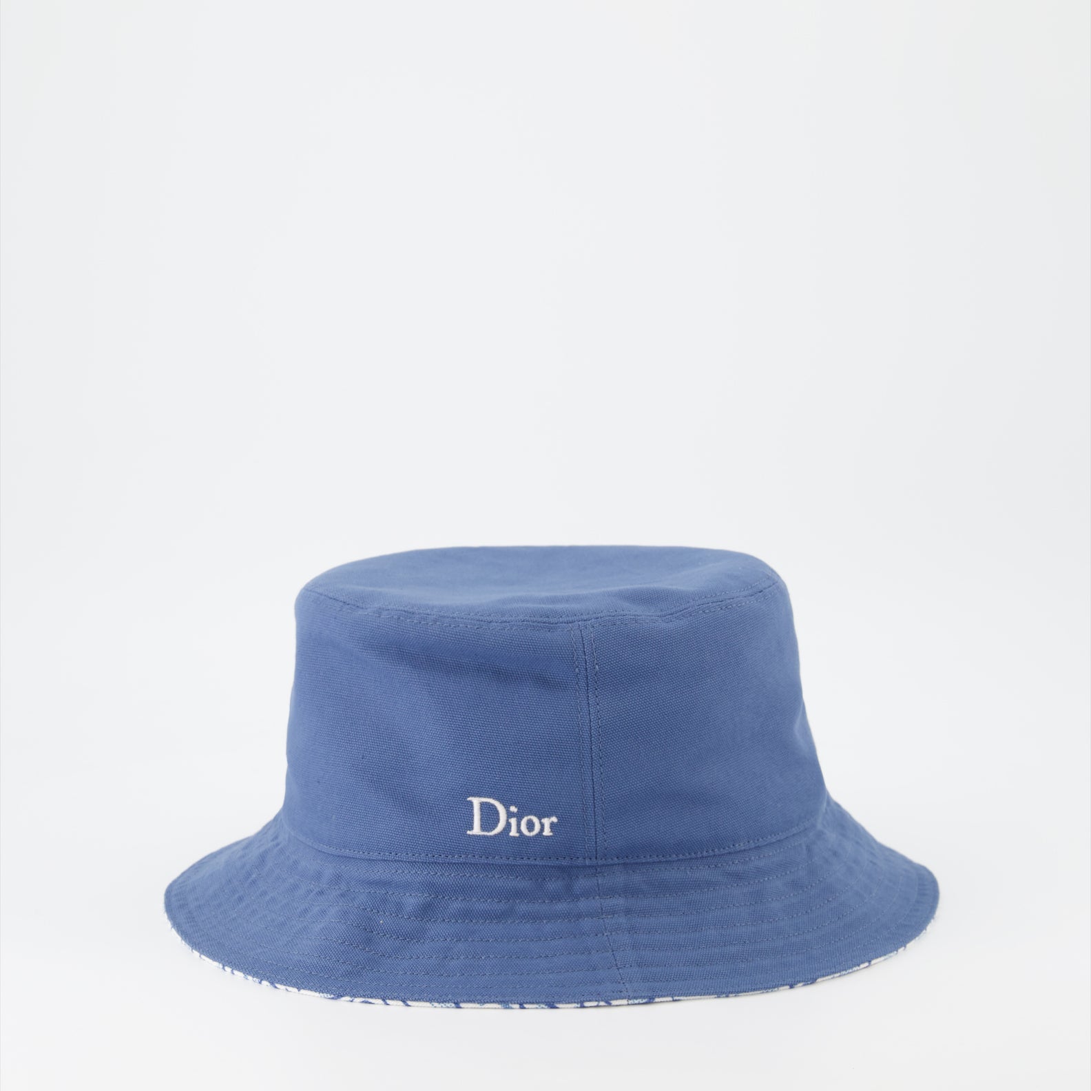 Dior bucket hat, reversible hat, Oblique pattern hat, luxury accessory, designer hat