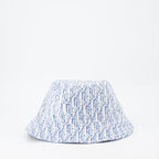 Dior bucket hat, reversible hat, Oblique pattern hat, luxury accessory, designer hat