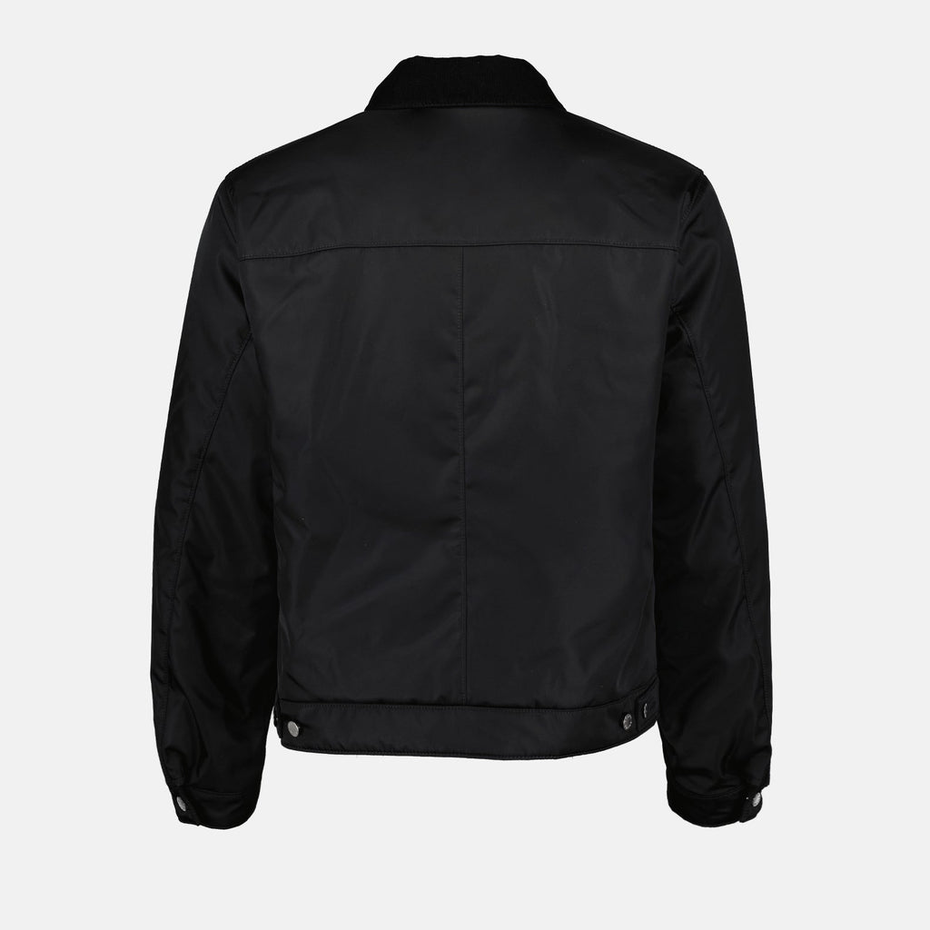 Re-Nylon jacket, Prada jacket, classic outerwear, contemporary style, men's fashion