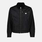 Re-Nylon jacket, Prada jacket, classic outerwear, contemporary style, men's fashion