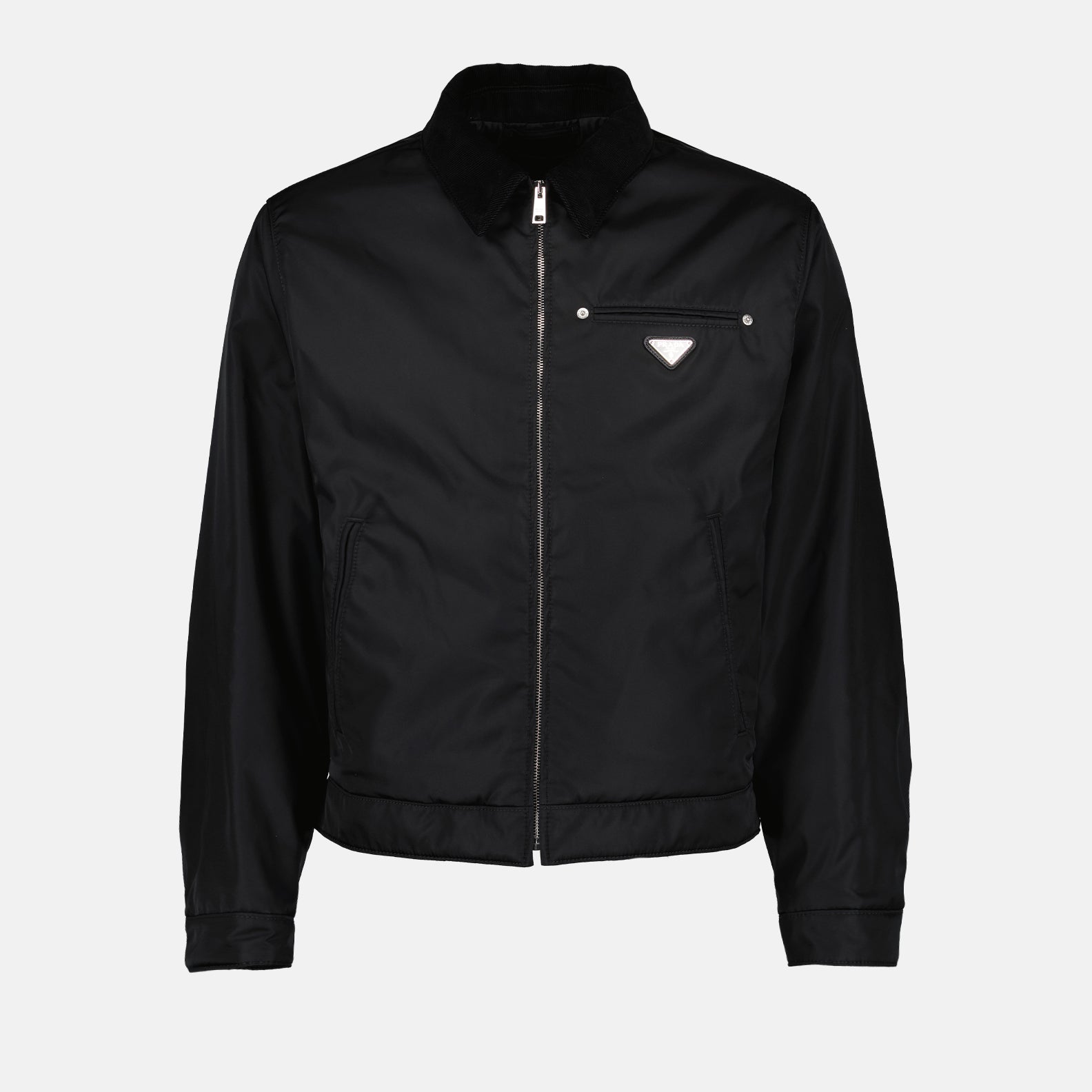 Re-Nylon jacket, Prada jacket, classic outerwear, contemporary style, men's fashion