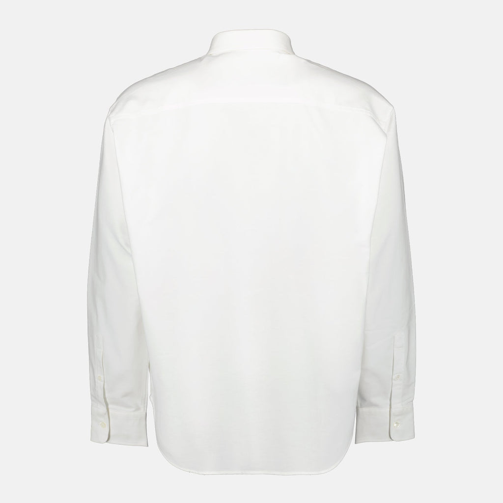 Ami de Coeur Shirt, AMI Paris, unisex fashion, luxury white shirt, designer clothing