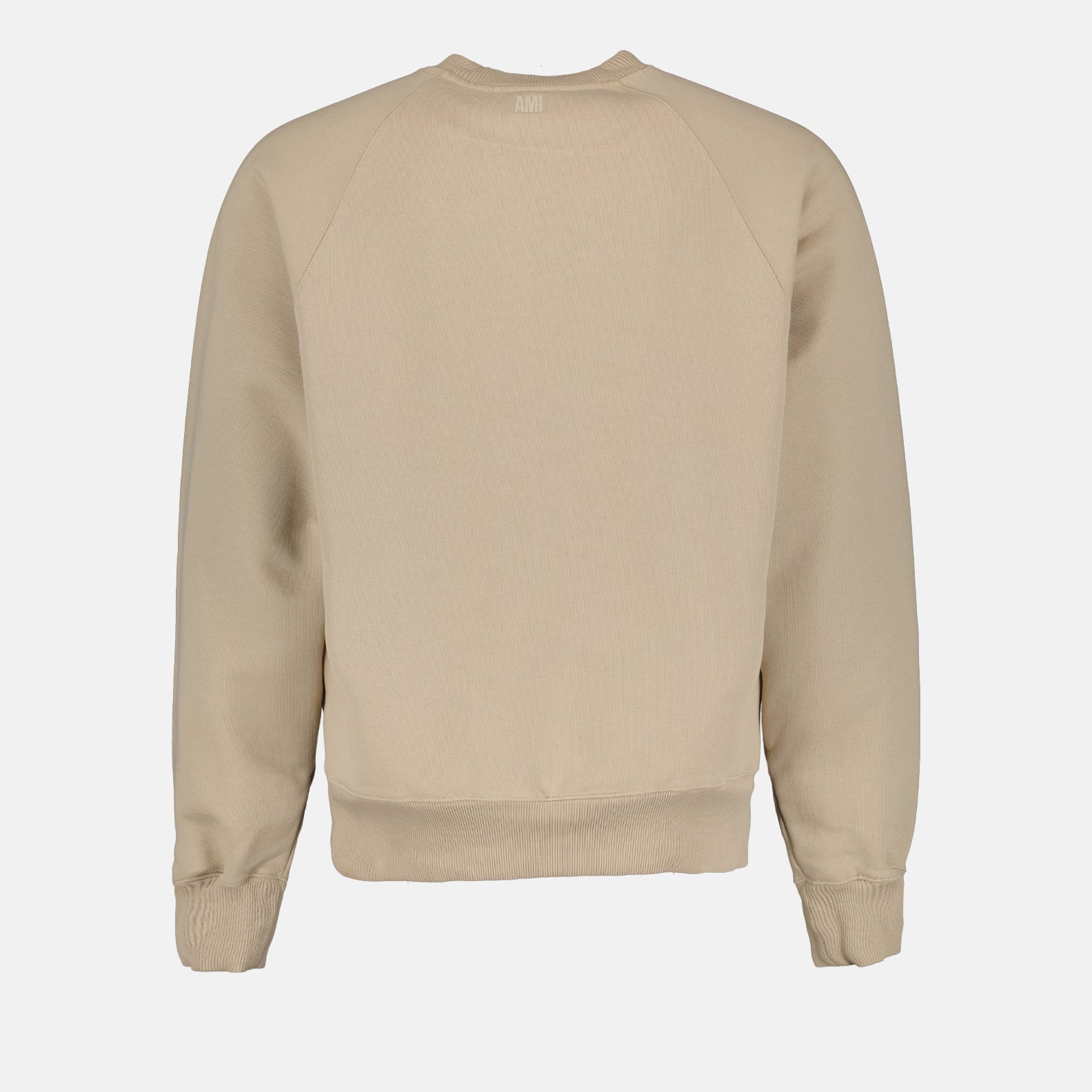 AMI Paris, Ami de Coeur, unisex sweatshirt, luxury fashion, beige sweatshirt