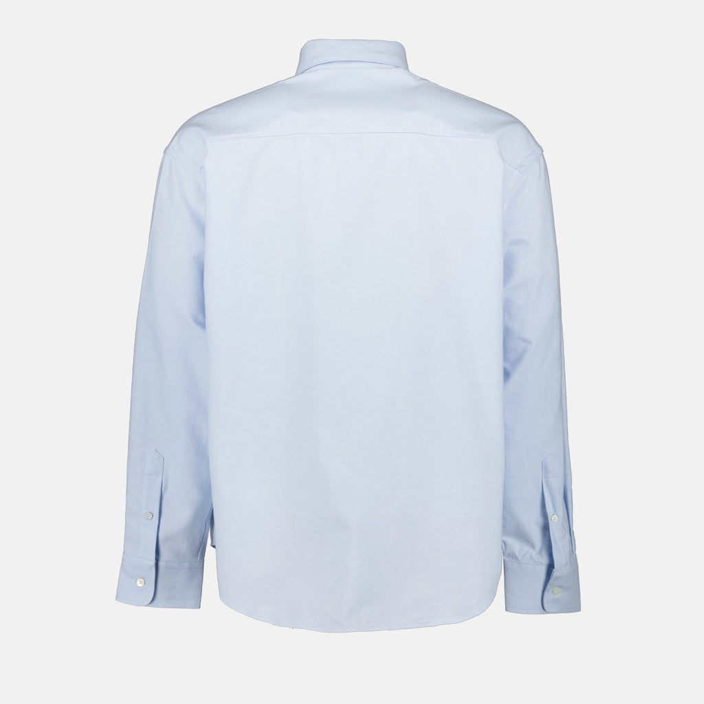 AMI Paris, Blue Shirt, Unisex Fashion, Luxury Clothing, Ami de Coeur