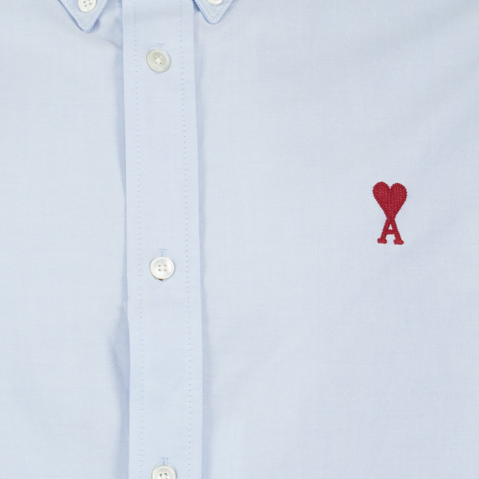 AMI Paris, Blue Shirt, Unisex Fashion, Luxury Clothing, Ami de Coeur