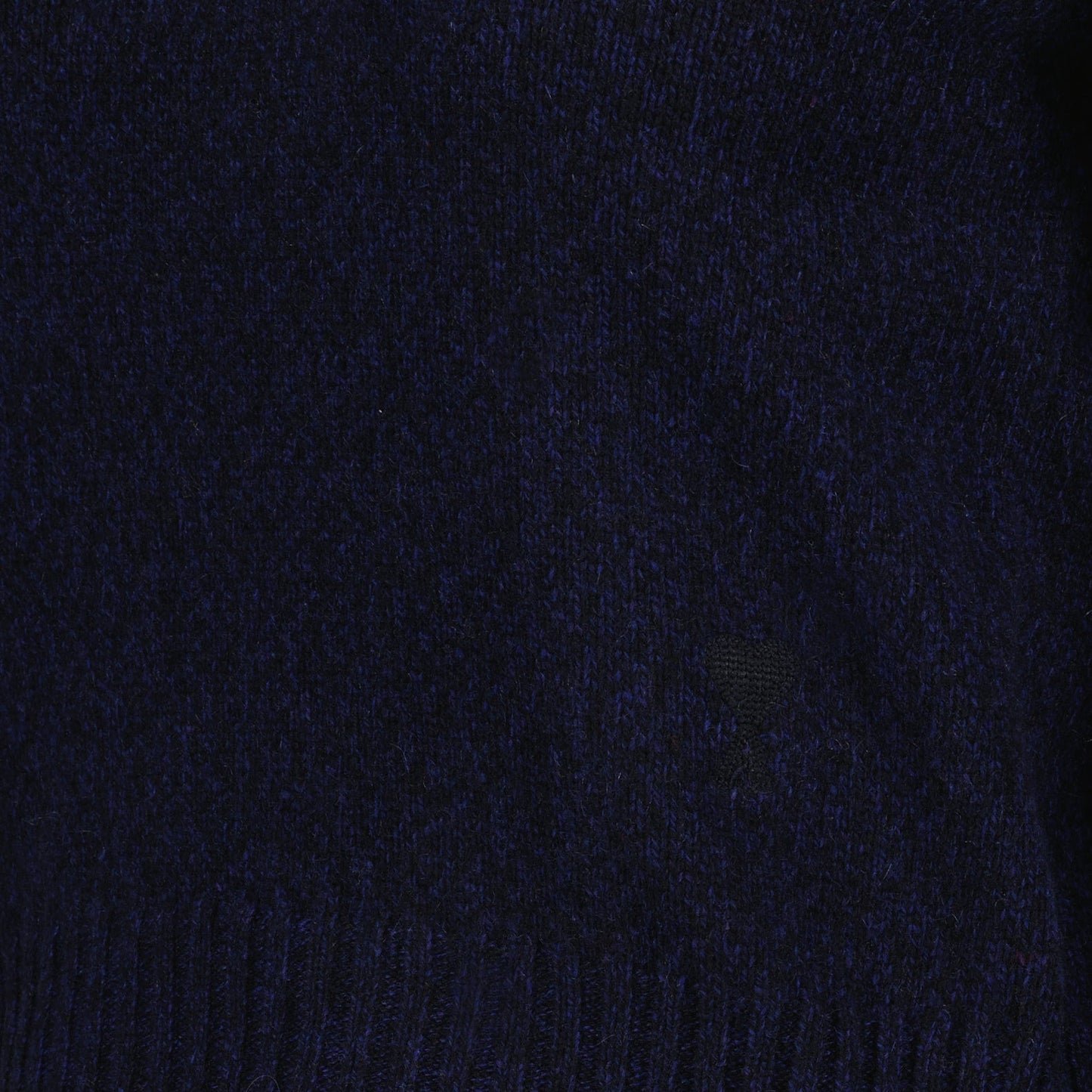 turtleneck sweater, AMI Paris, blue sweater, luxury knitwear, Ami de Coeur