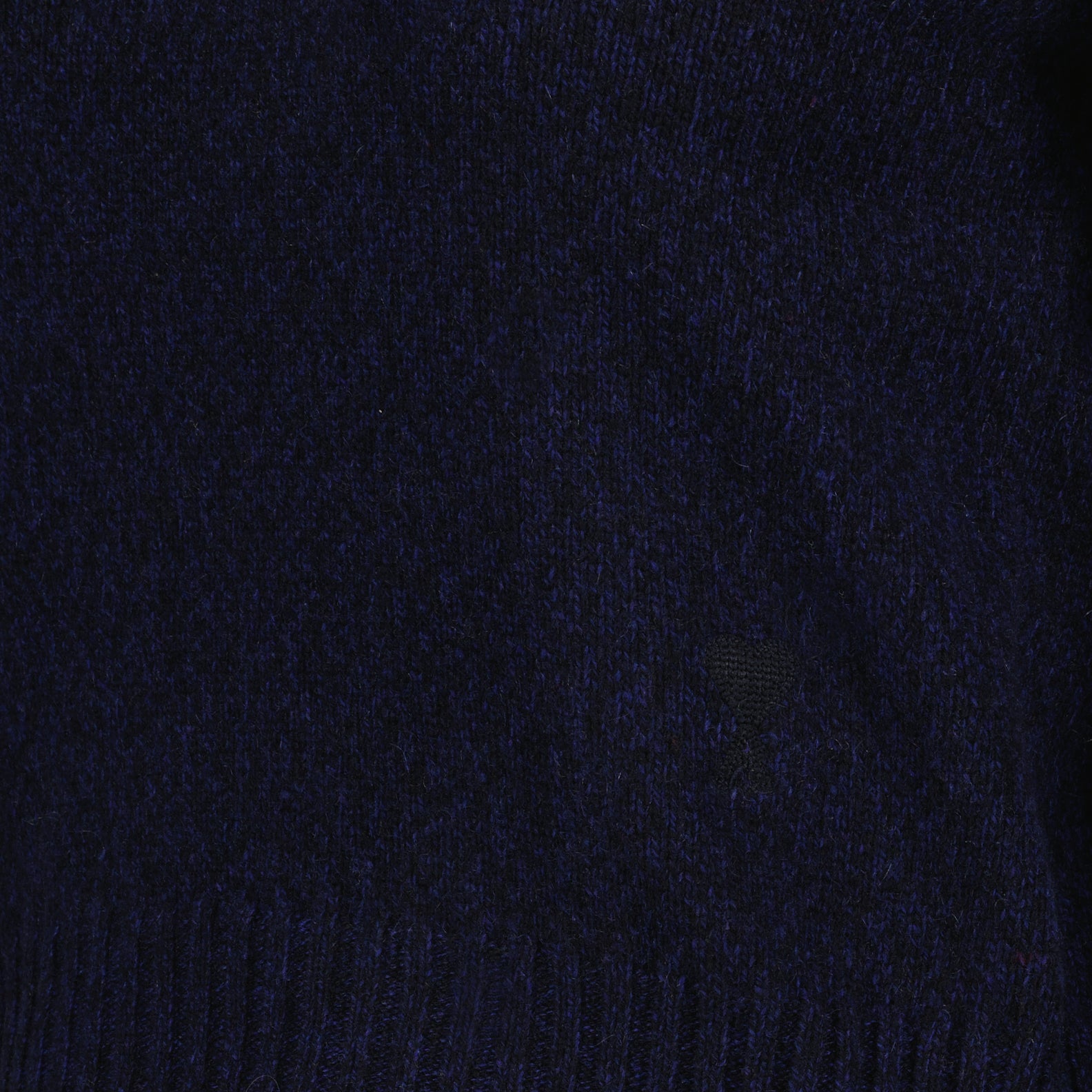 turtleneck sweater, AMI Paris, blue sweater, luxury knitwear, Ami de Coeur