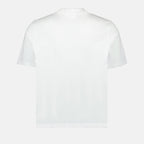 T-shirt Ami de Coeur, AMI Paris, unisex luxury T-shirt, white designer tee, iconic logo clothing