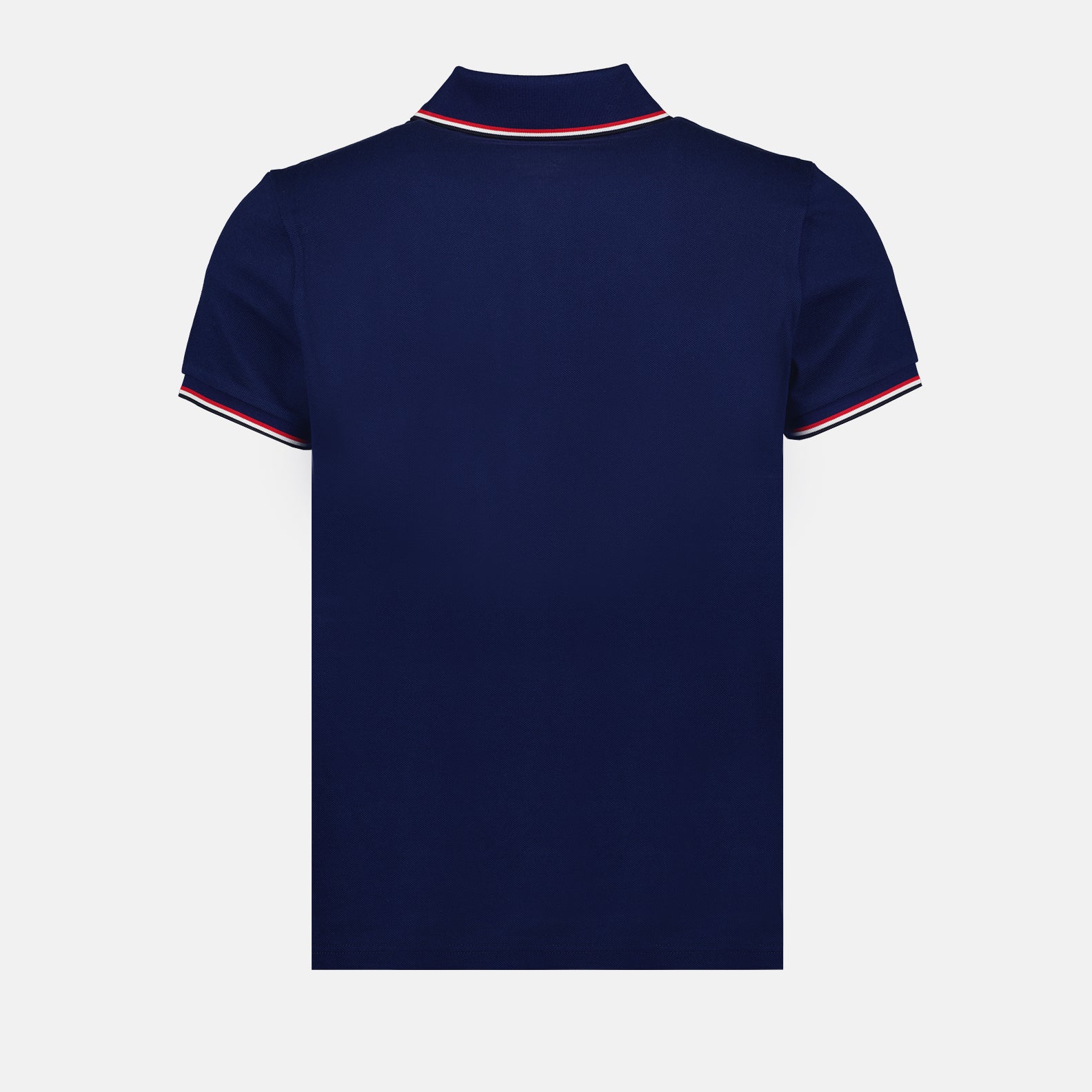 Moncler polo, luxury men's polo, elegant blue polo, designer polo shirt, high-end men's clothing