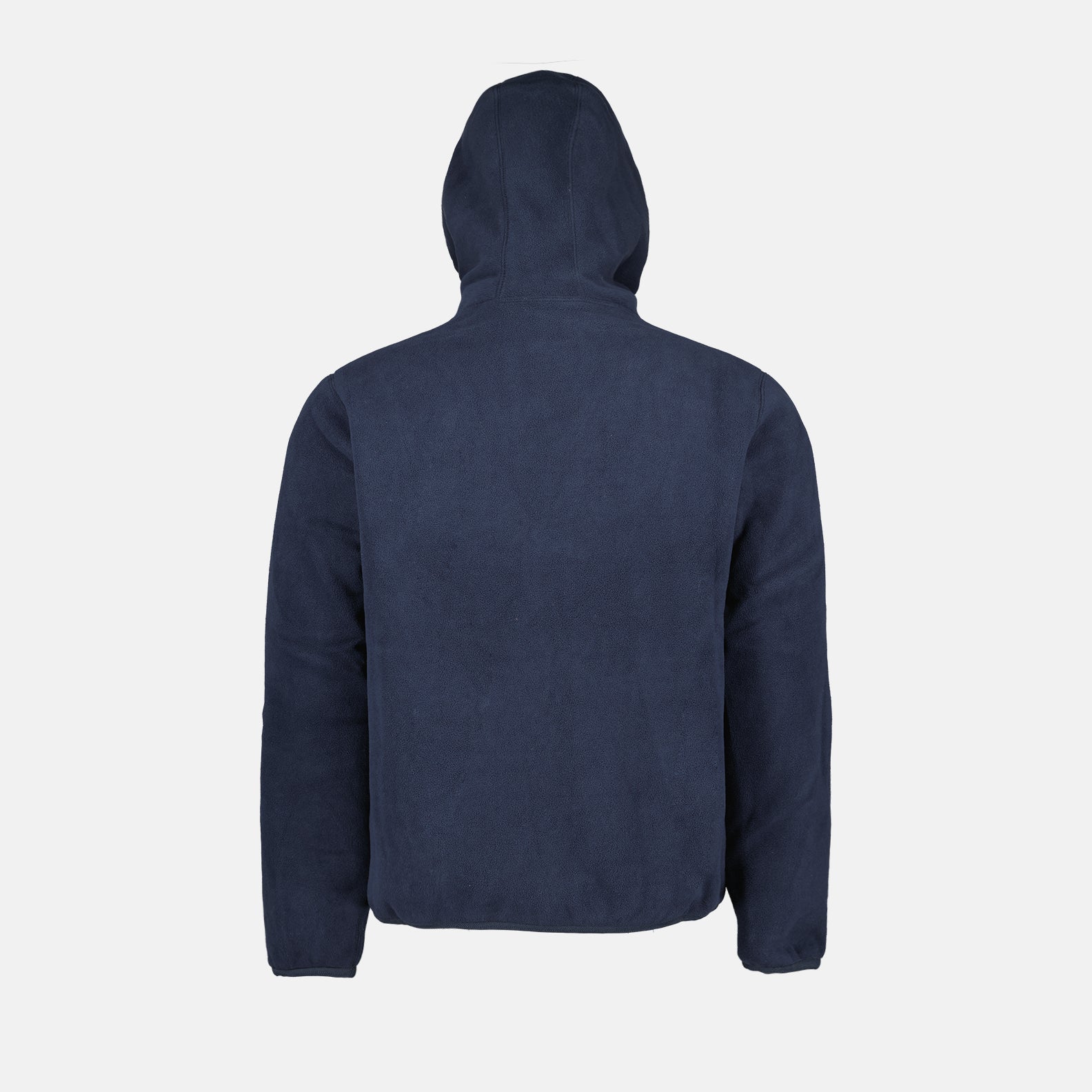 Reversible jacket, K-Way, Jacques Sherpa, Men's luxury outerwear, Blue-beige jacket