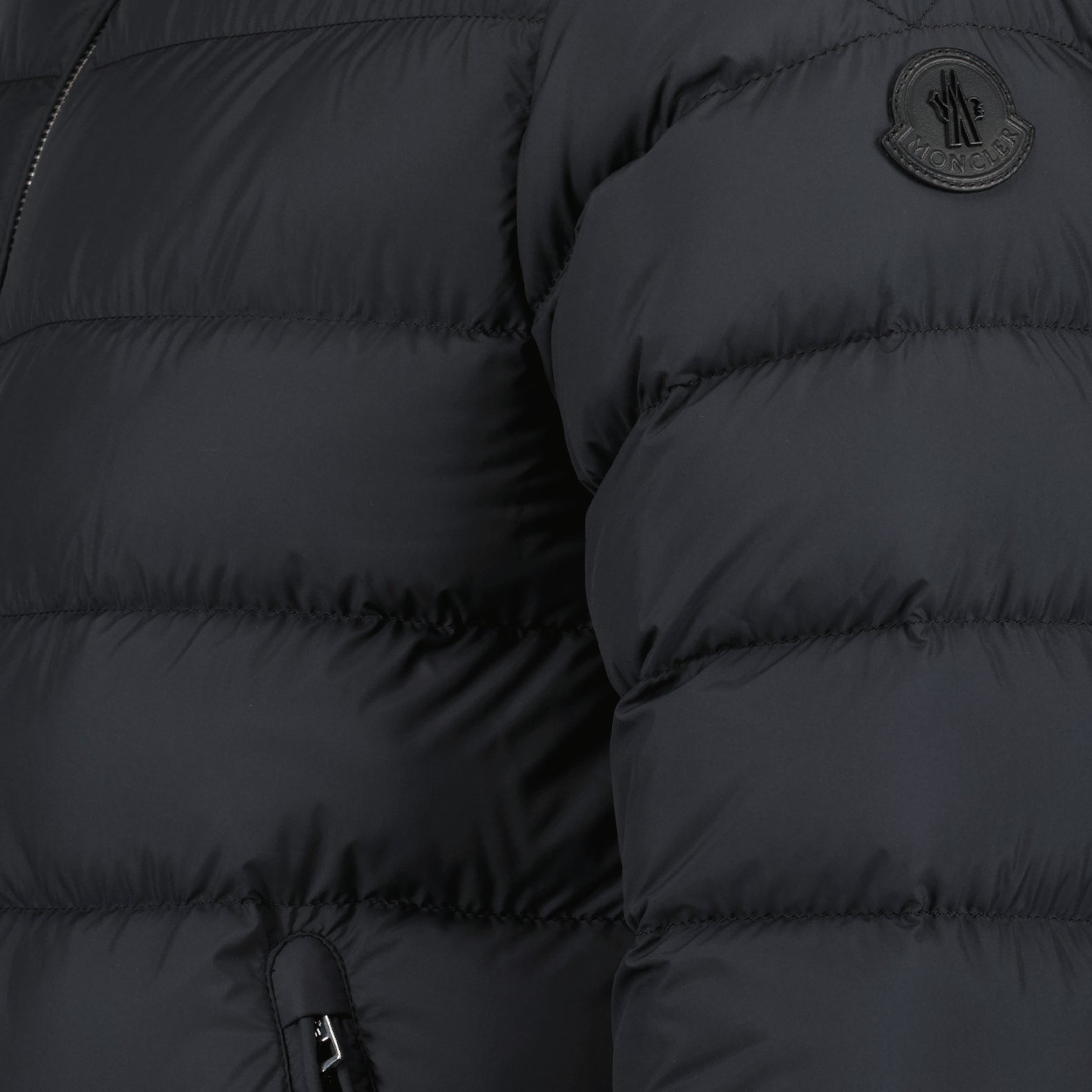 Moncler, Doudoune Arneb, Men's puffer jacket, Luxury outerwear, Black winter jacket