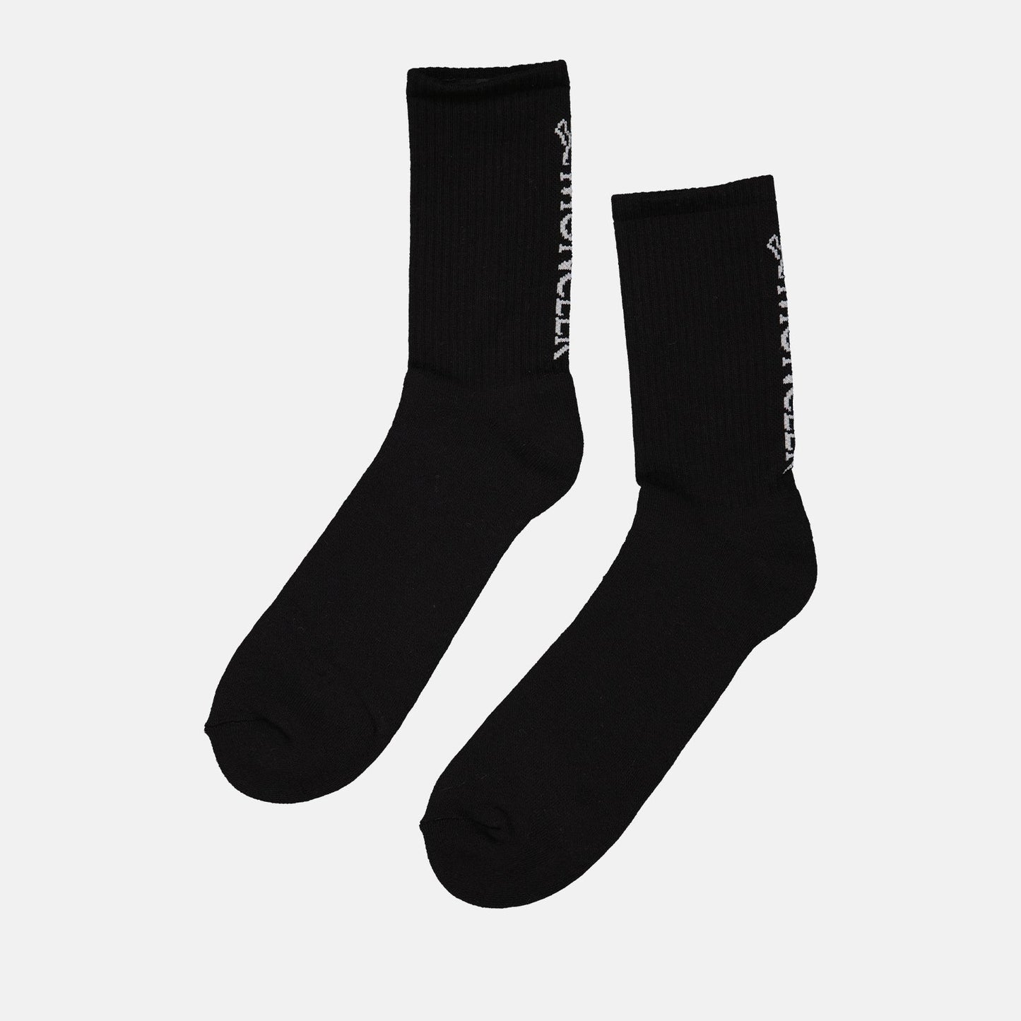 Moncler socks, unisex luxury socks, black logo socks, high-end fashion, Moncler accessories