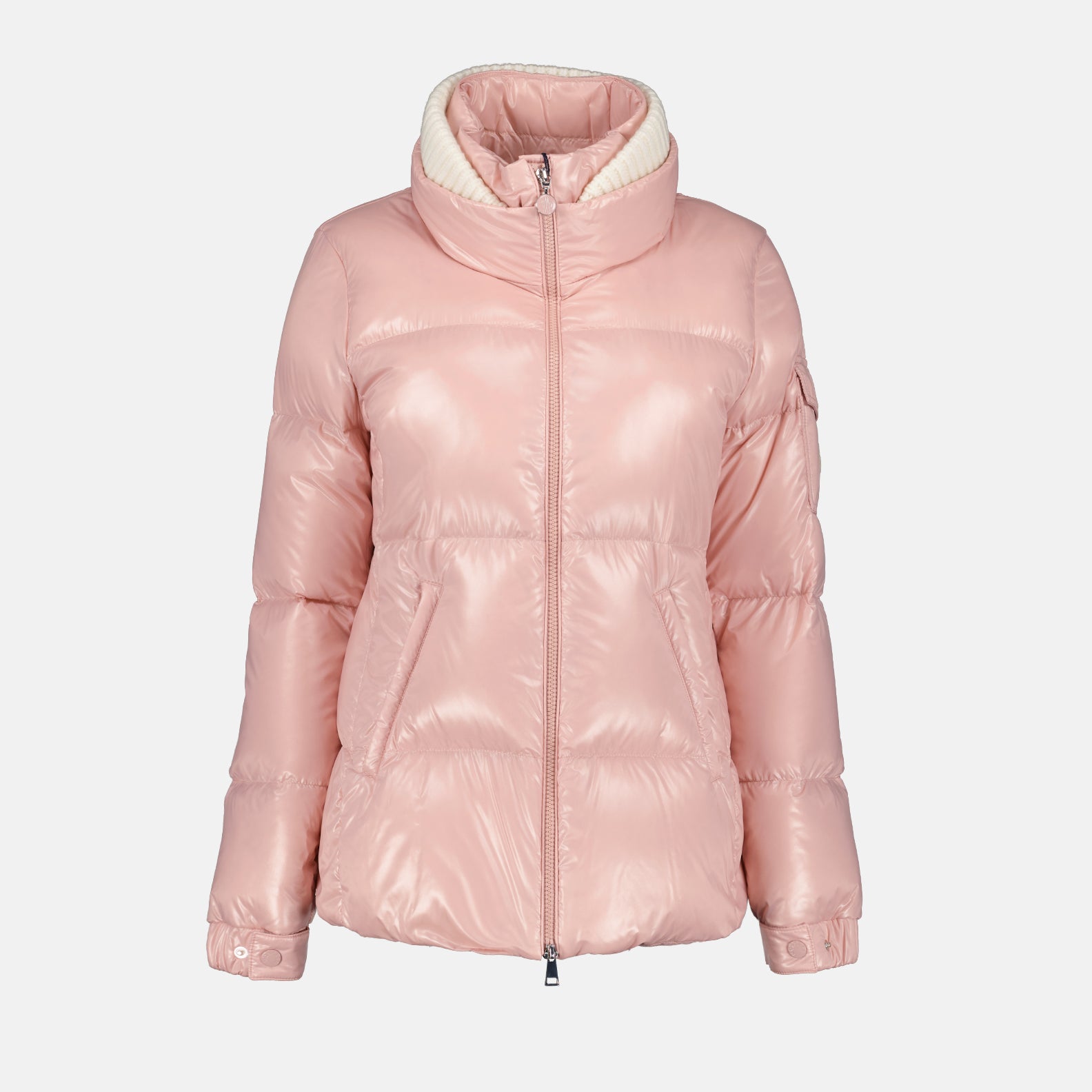 Moncler, Vistule Down Jacket, Women's luxury jacket, Pink Down Jacket, High-end winter coat