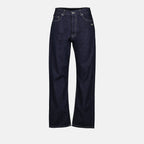 Imagen de Jeans Rectos Crudos de Off-White para Hombres - Temporada Otoño-Invierno 2023 - Vista Frontal
