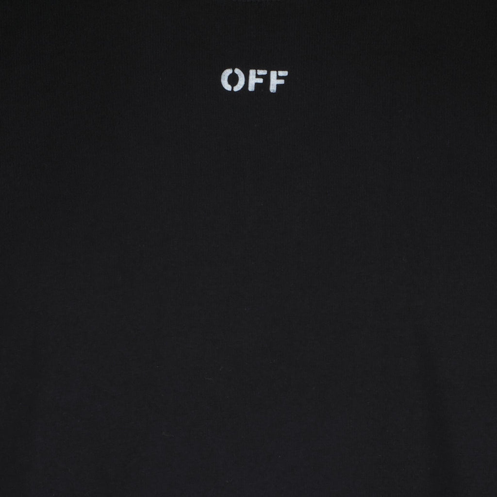 Off Stamp, Off-White, luxury T-shirt, black T-shirt, designer fashion