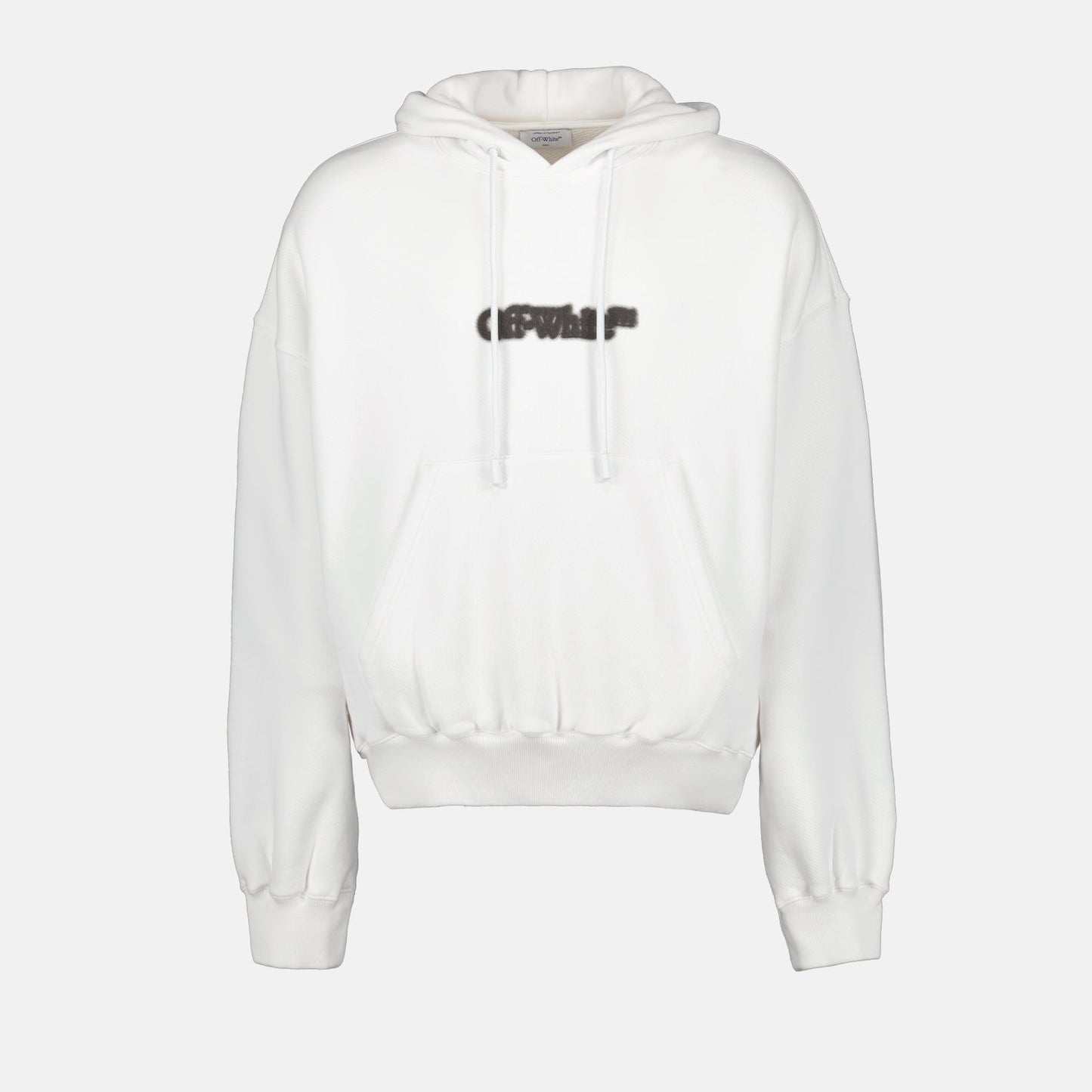 luxury hoodie, Off-White hoodie, designer hoodie, white hoodie, contemporary fashion