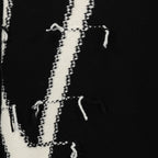 Oversize pull-over, luxury fashion, Off-White pull, designer knitwear, black pull-over