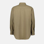 Beige Off-White Chemise