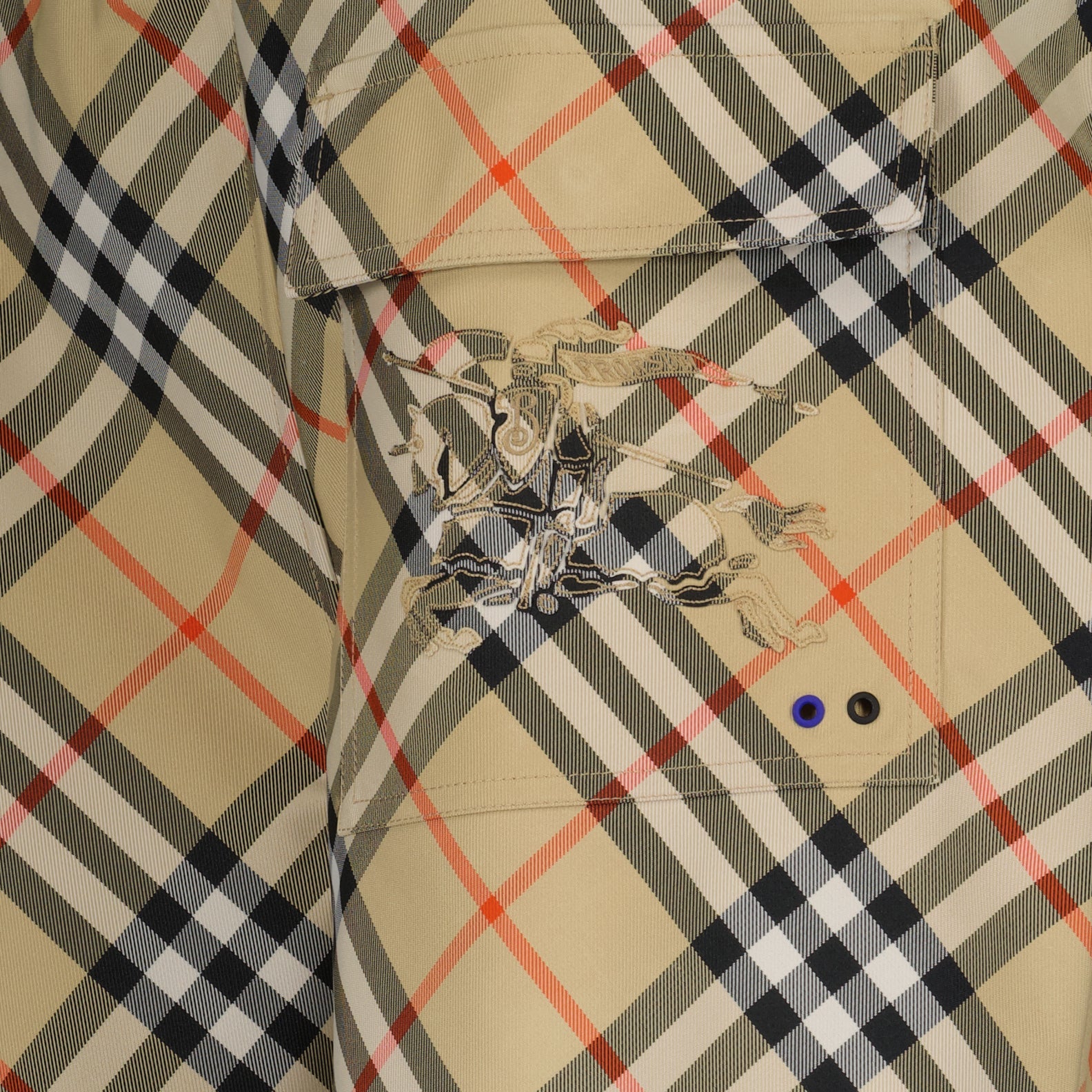 Klassiske Beige Rutete Bukser