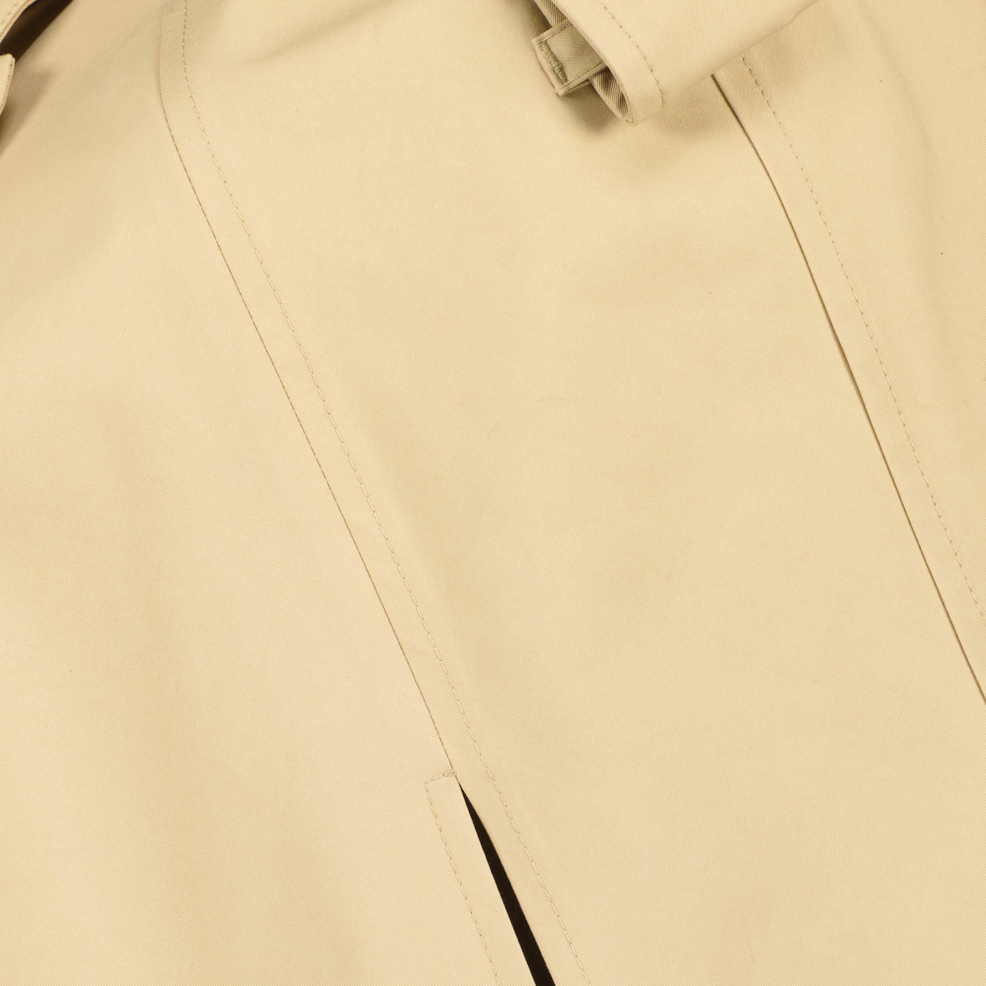 Beige Cotton Cape