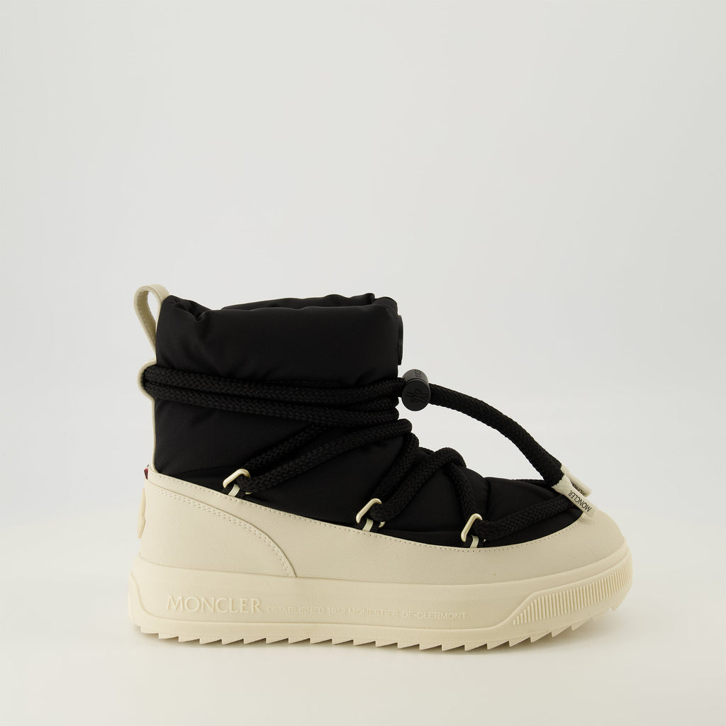 Moncler snow boots, Altive Mid boots, winter footwear, water-resistant boots, luxury winter fashion