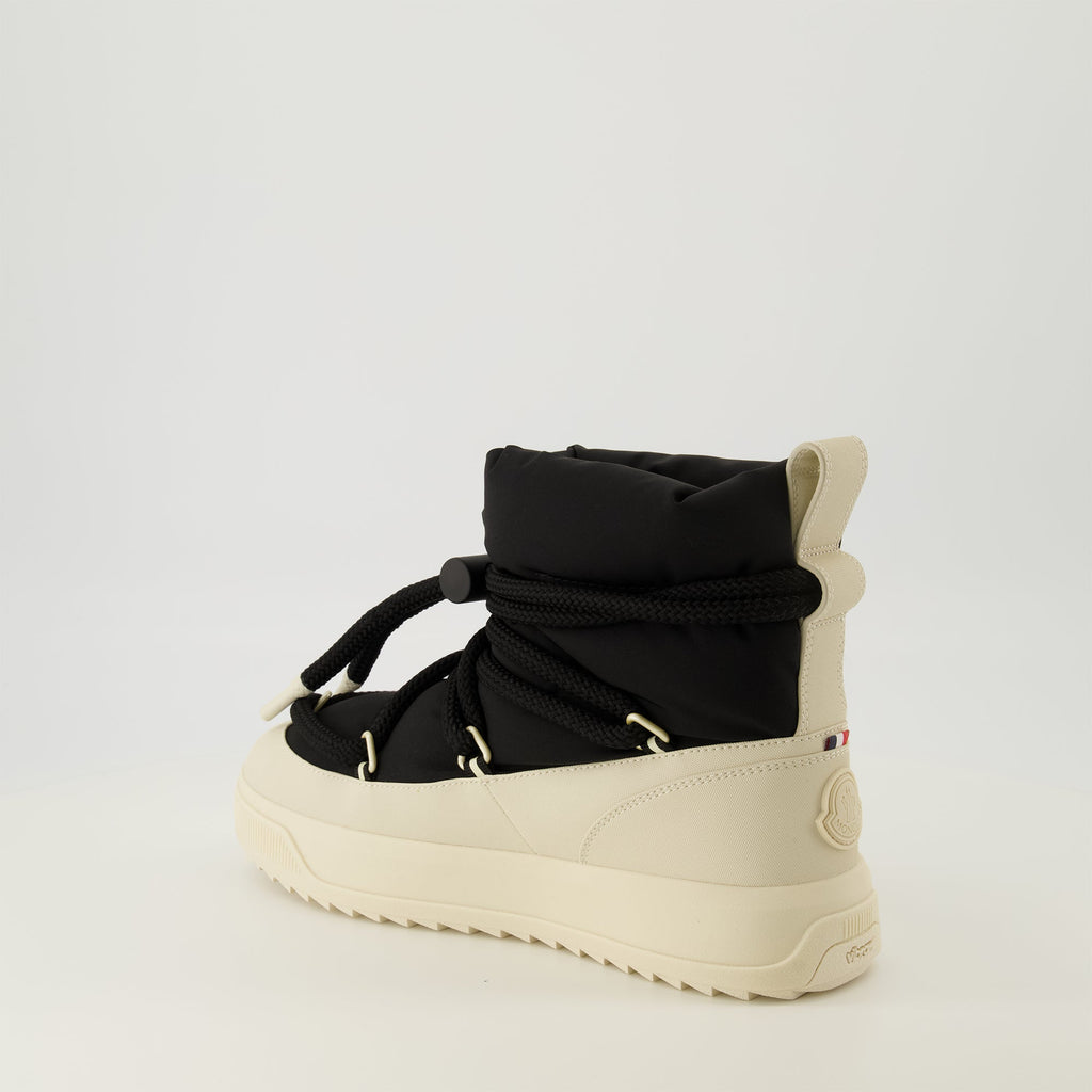Moncler snow boots, Altive Mid boots, winter footwear, water-resistant boots, luxury winter fashion