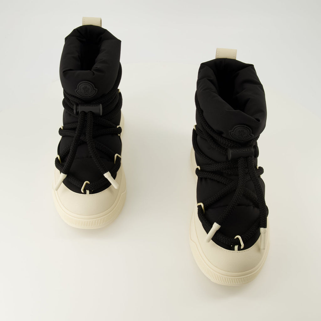 Moncler snow boots, Altive Mid boots, winter footwear, water-resistant boots, luxury winter fashion