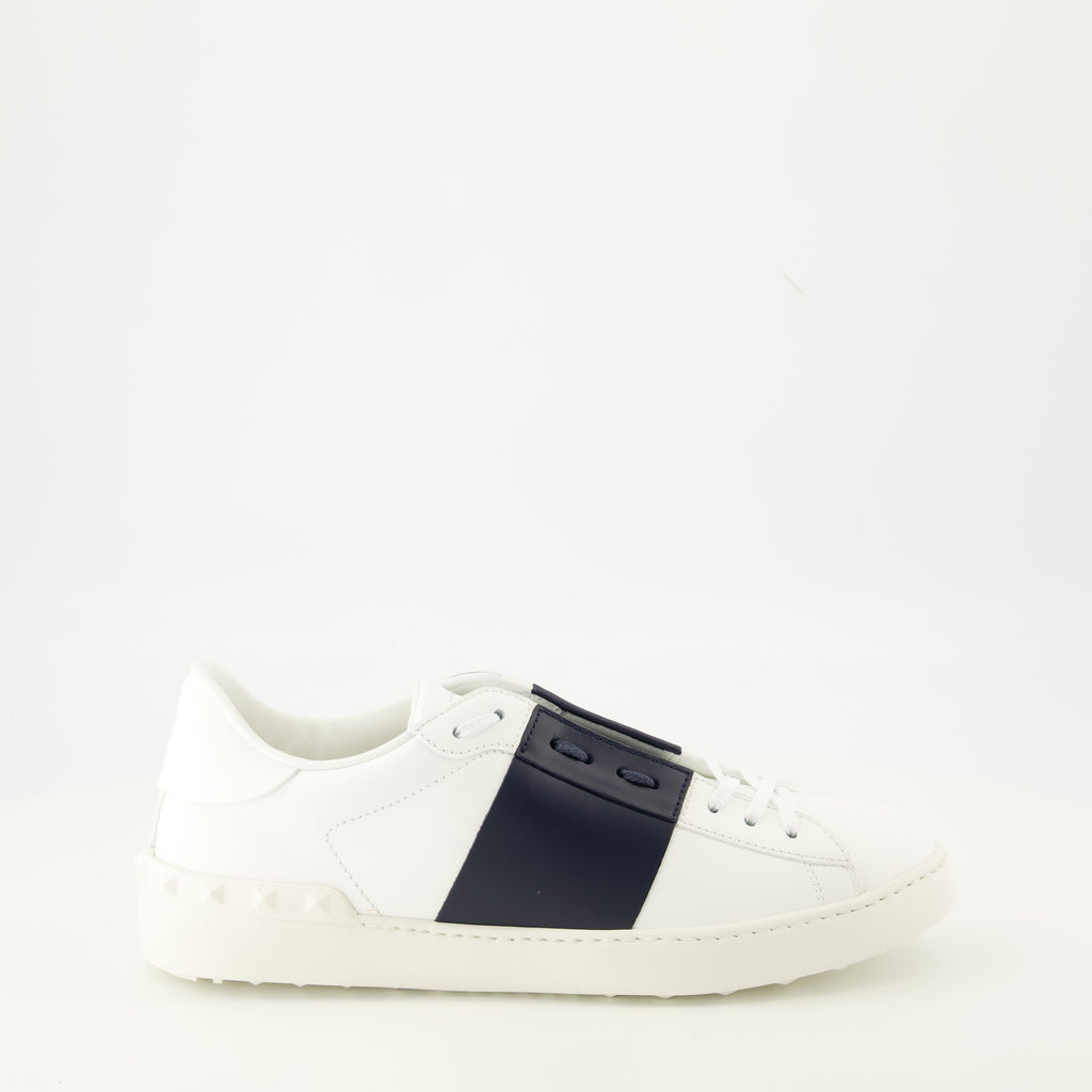 Valentino Garavani sneakers, men's sneakers, calfskin footwear, lace-up shoes, designer sneakers