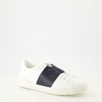 Image of Open Band Sneakers by Valentino Garavani for Men - Season Autumn-Winter 2025 - Front Right Three-Quarter View