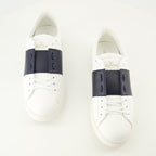 Image of Open Band Sneakers by Valentino Garavani for Men - Season Autumn-Winter 2025 - Top View Pair