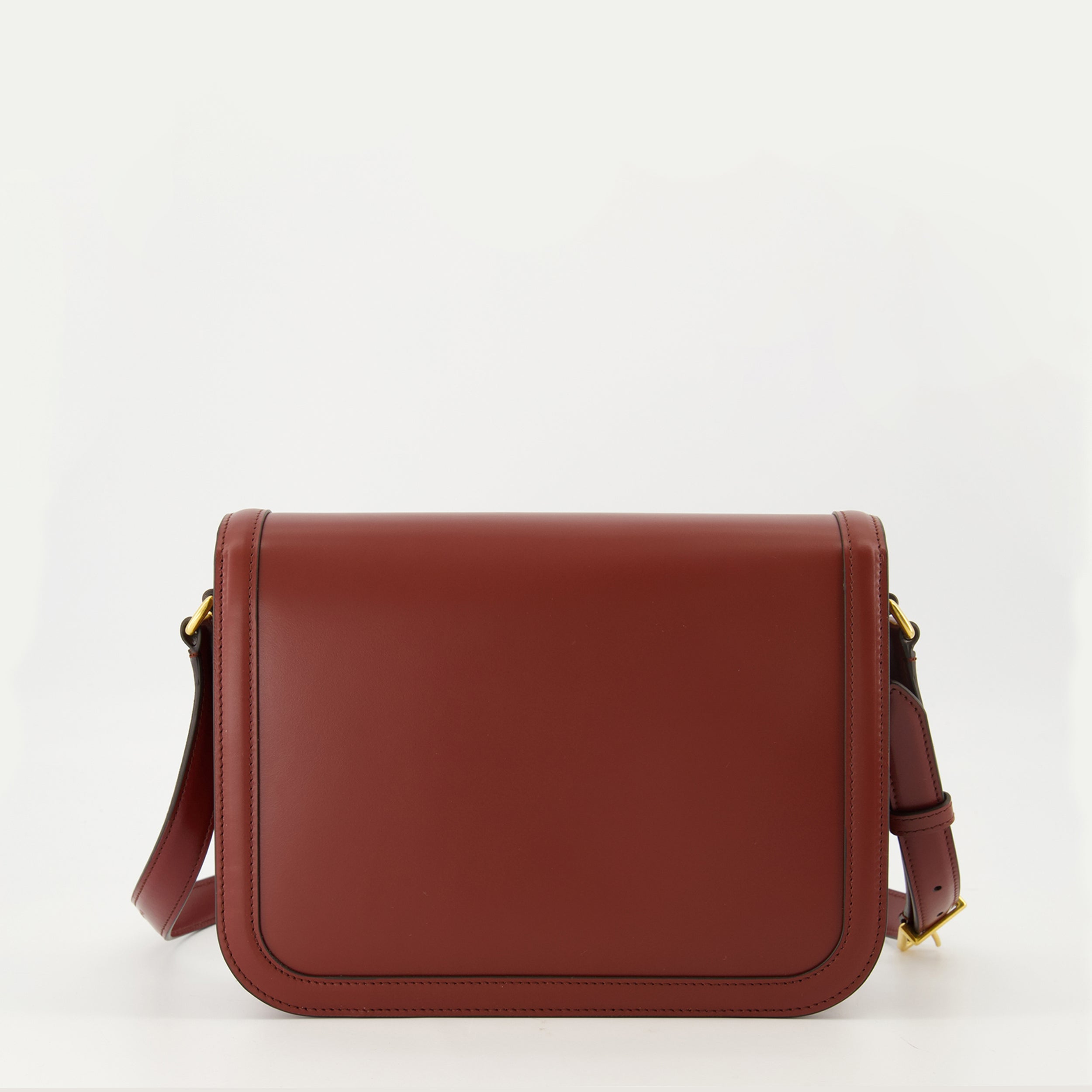 Vlogo Bag in Burgundy Leather - Valentino Garavani - Women | WE IN 