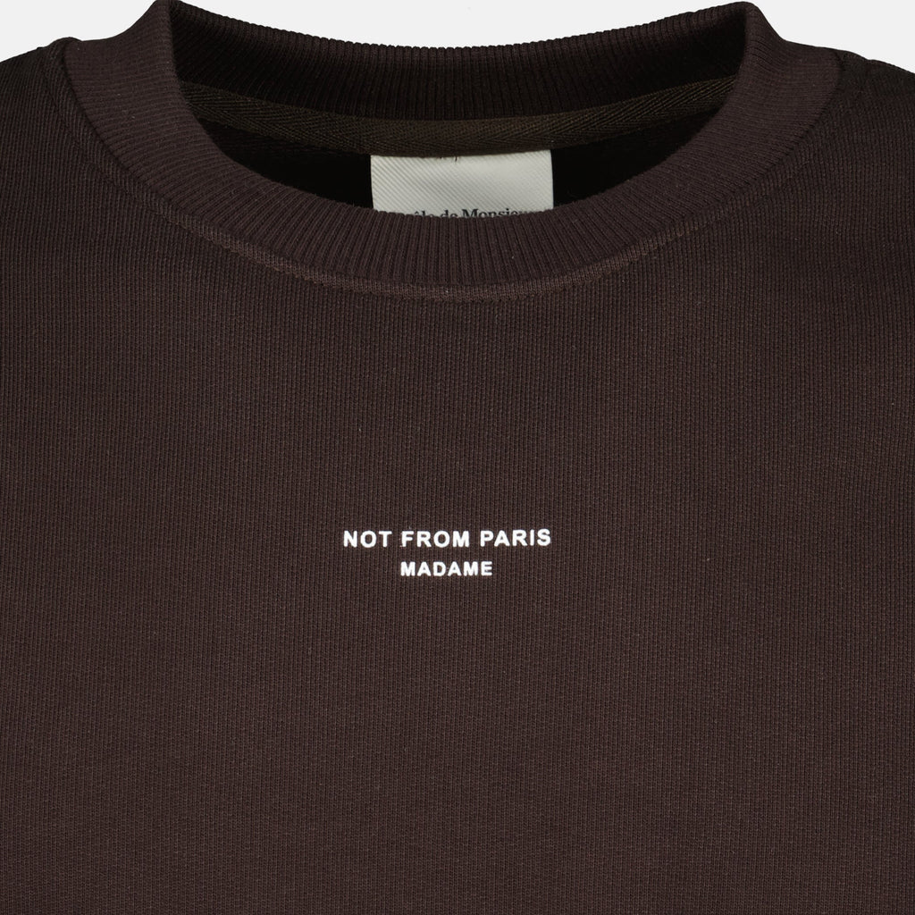 slogan classique sweatshirt drole de monsieur men 15636663140732