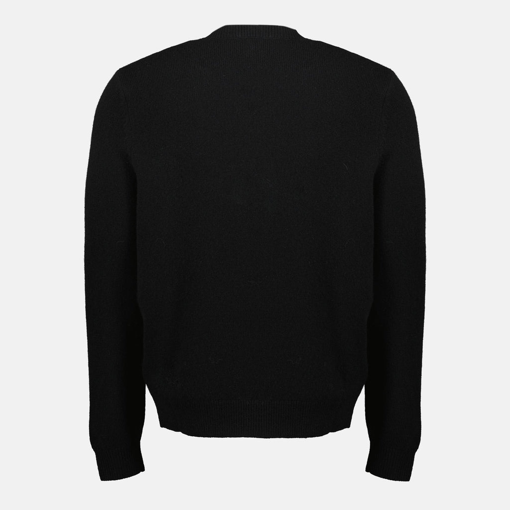 K-Argo pullover, Diesel clothing, black wool sweater, men's fashion, autumn winter collection
