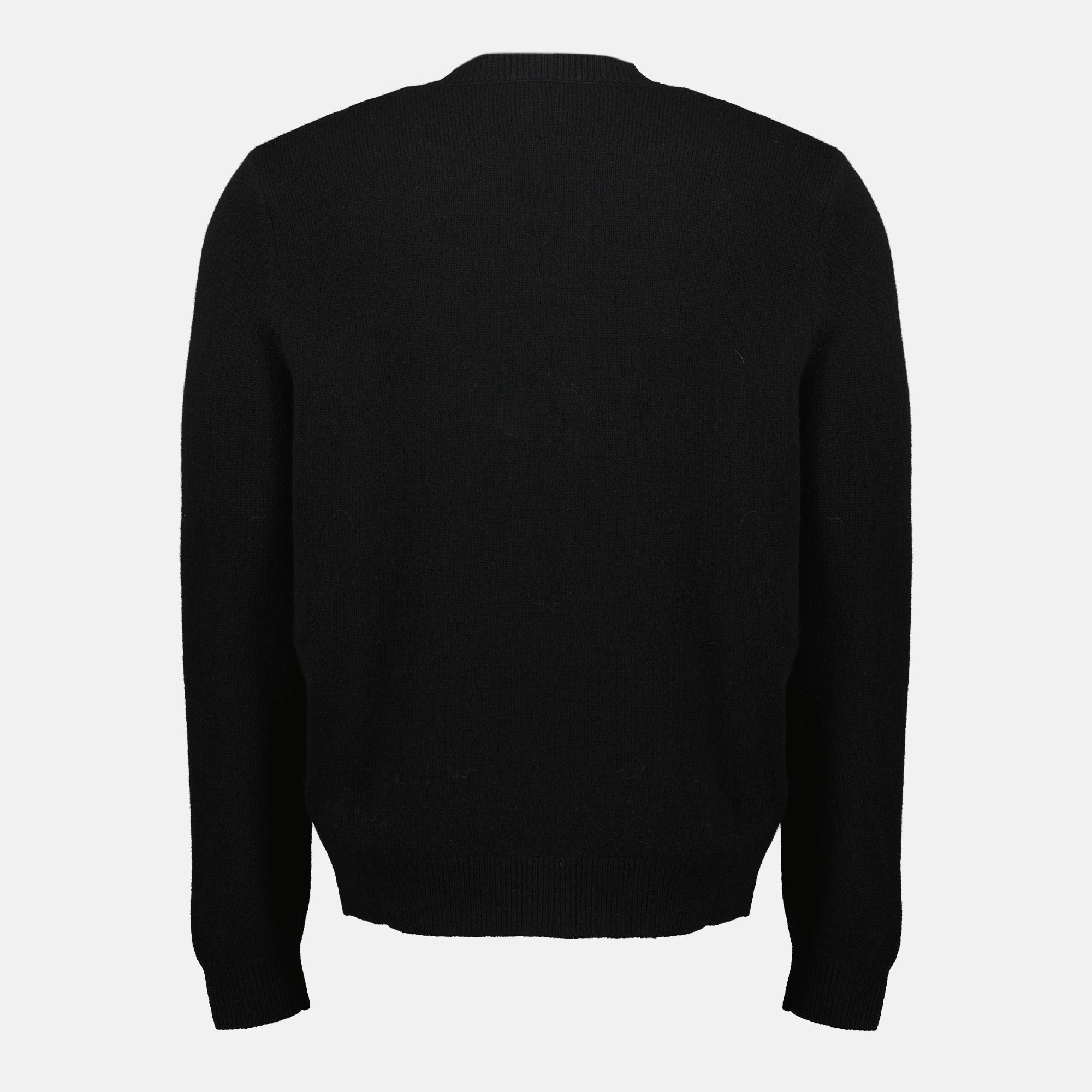 K-Argo pullover, Diesel clothing, black wool sweater, men's fashion, autumn winter collection