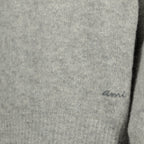 Alpaca Polo, AMI Paris, Men's Fashion, Autumn Winter Collection, Grey Polo