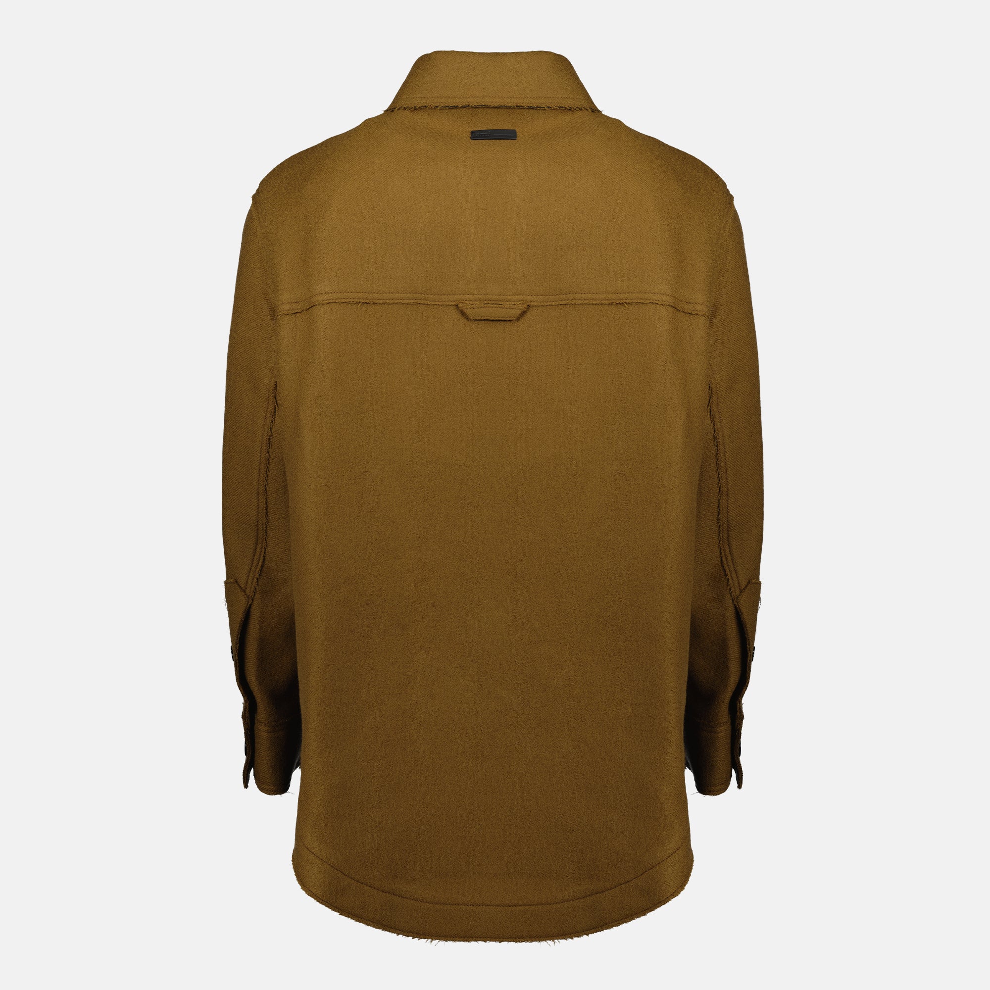 Brown Wool Jacket, AMI Paris, Autumn-Winter Collection, Chest Pocket Jacket, Classic Wool Outerwear