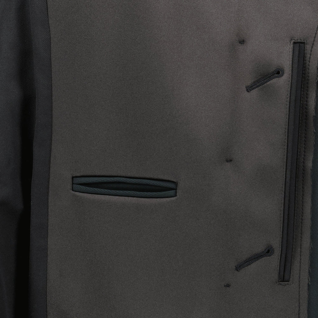 sleeveless blazer, wool blazer, AMI Paris, V-neck blazer, Autumn-Winter collection