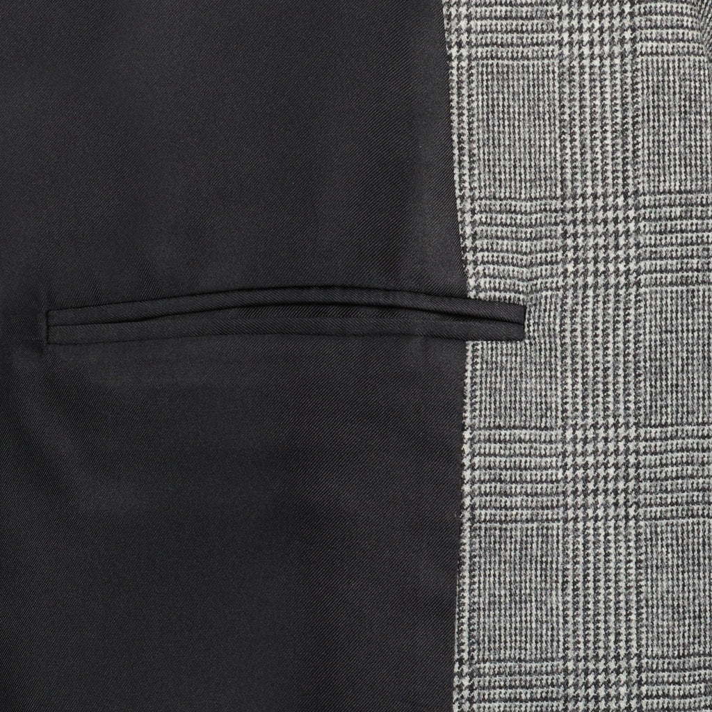 gray blazer, flannel blazer, Saint Laurent, men's fashion, Autumn-Winter collection