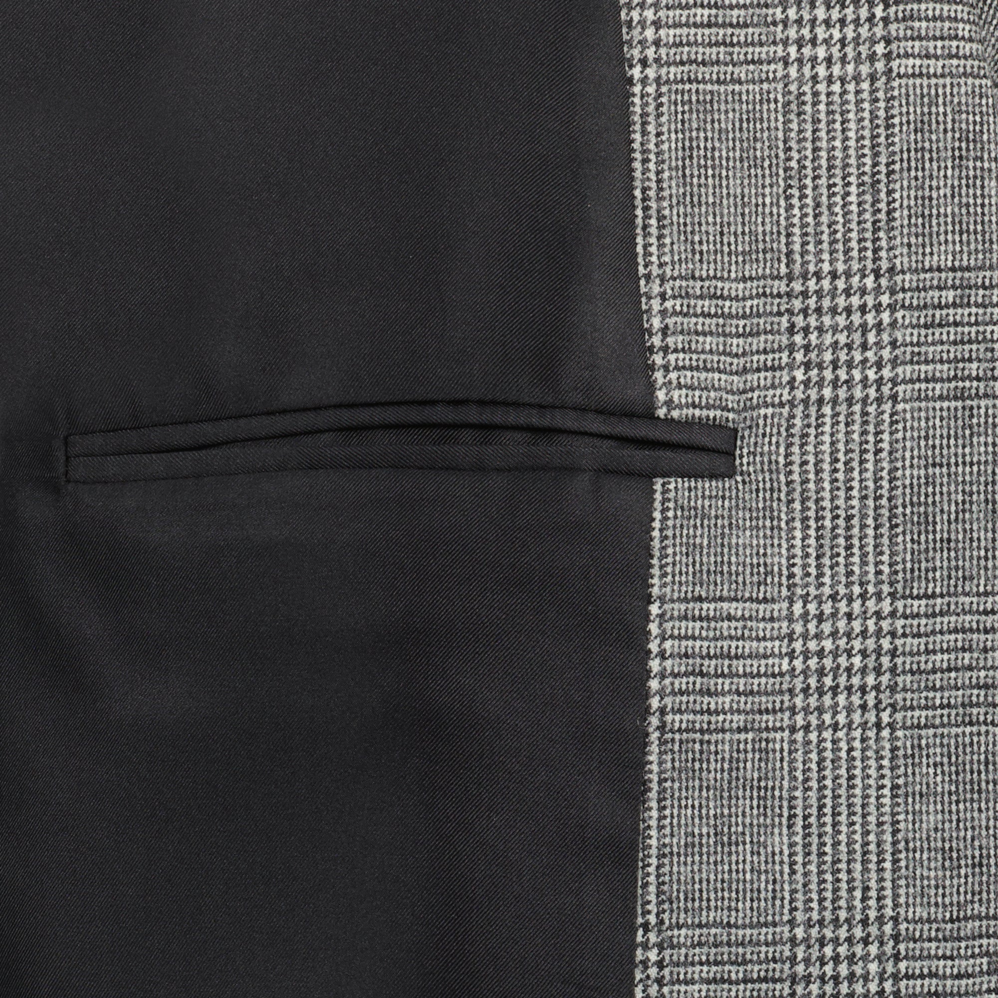 gray blazer, flannel blazer, Saint Laurent, men's fashion, Autumn-Winter collection