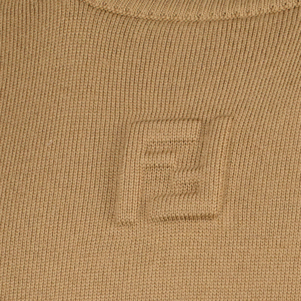 Brauner Wollpullover