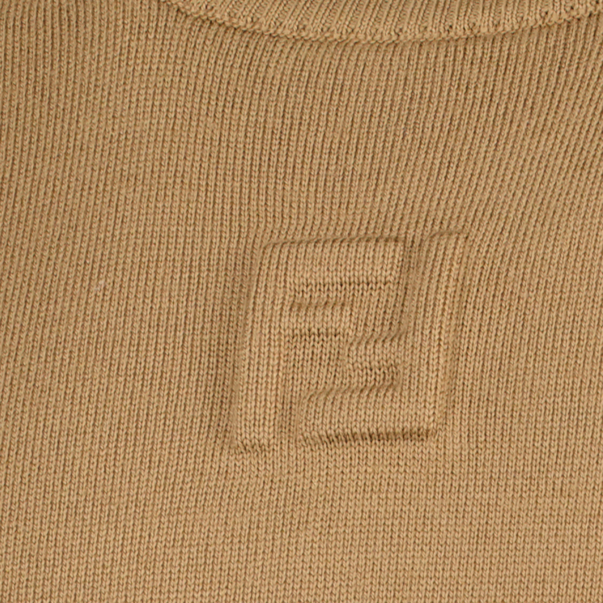 Brauner Wollpullover