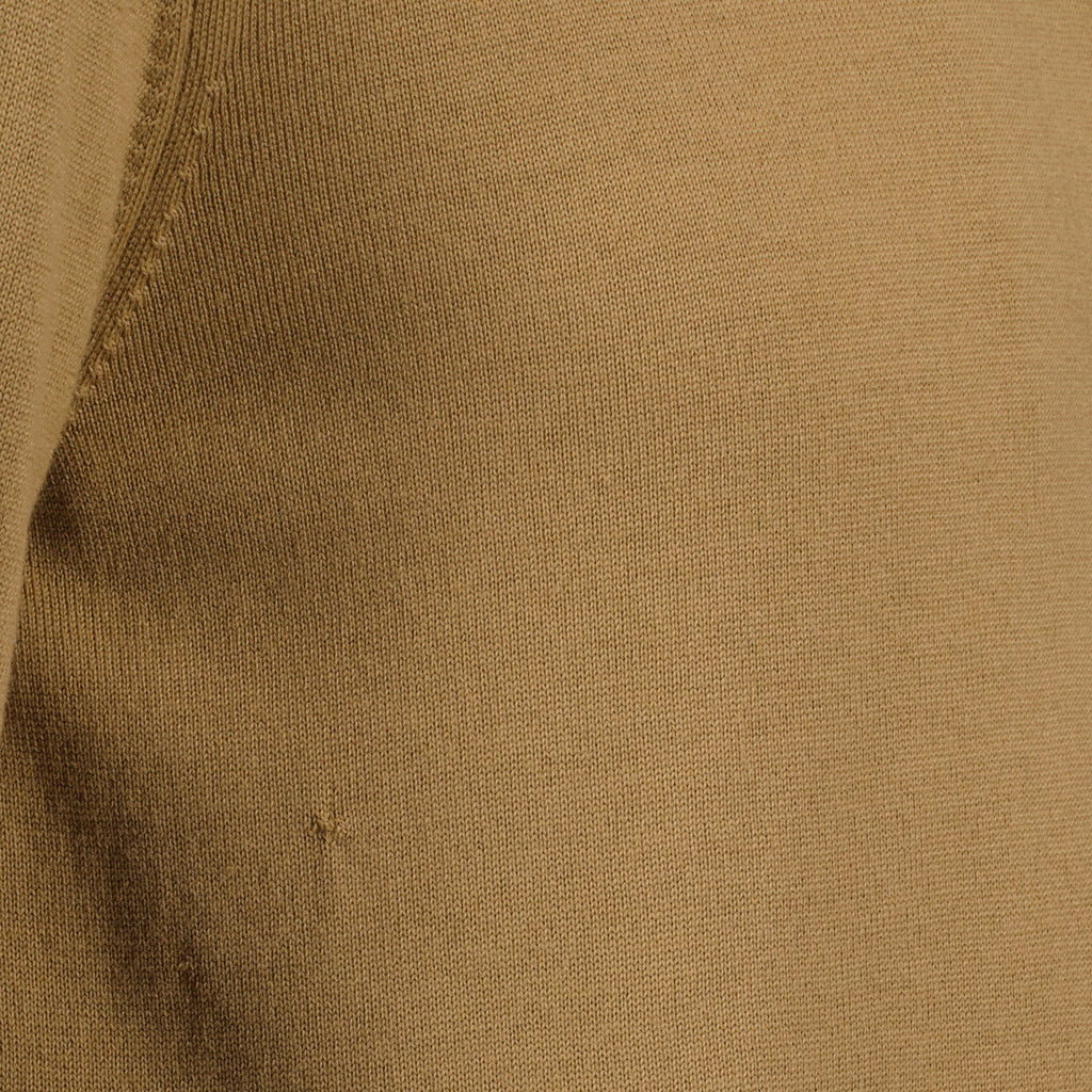 Brauner Wollpullover