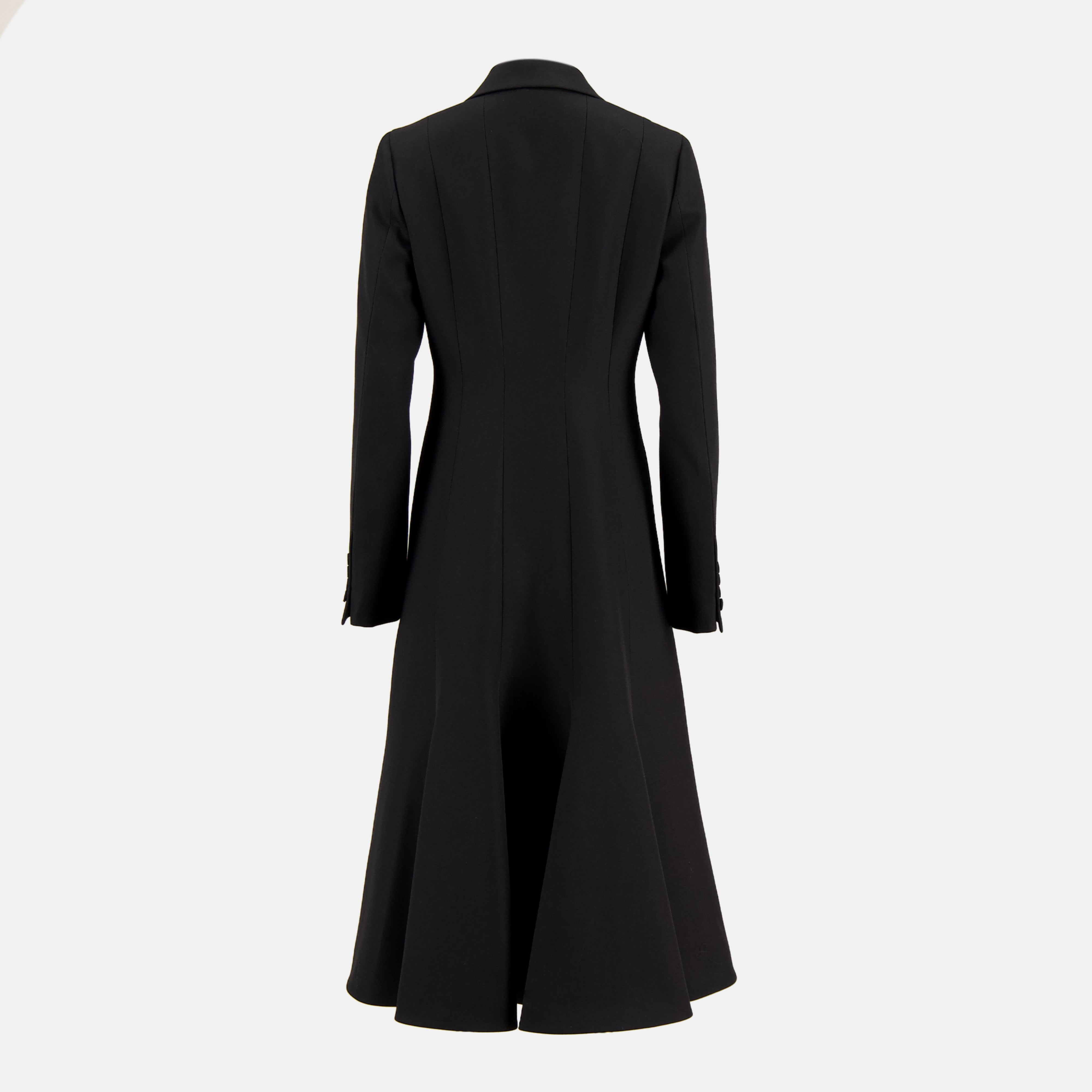 Black Wool Coat - Fendi | WE IN STYLE