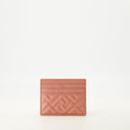 Fendi cardholder, quilted lambskin, Baguette cardholder, luxury accessories, designer cardholder
