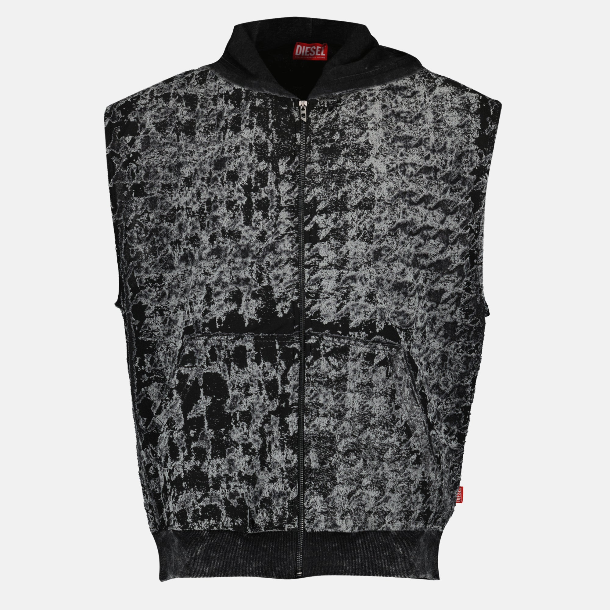 Diesel vest, S-Melchor vest, modern menswear, autumn winter collection, black vest