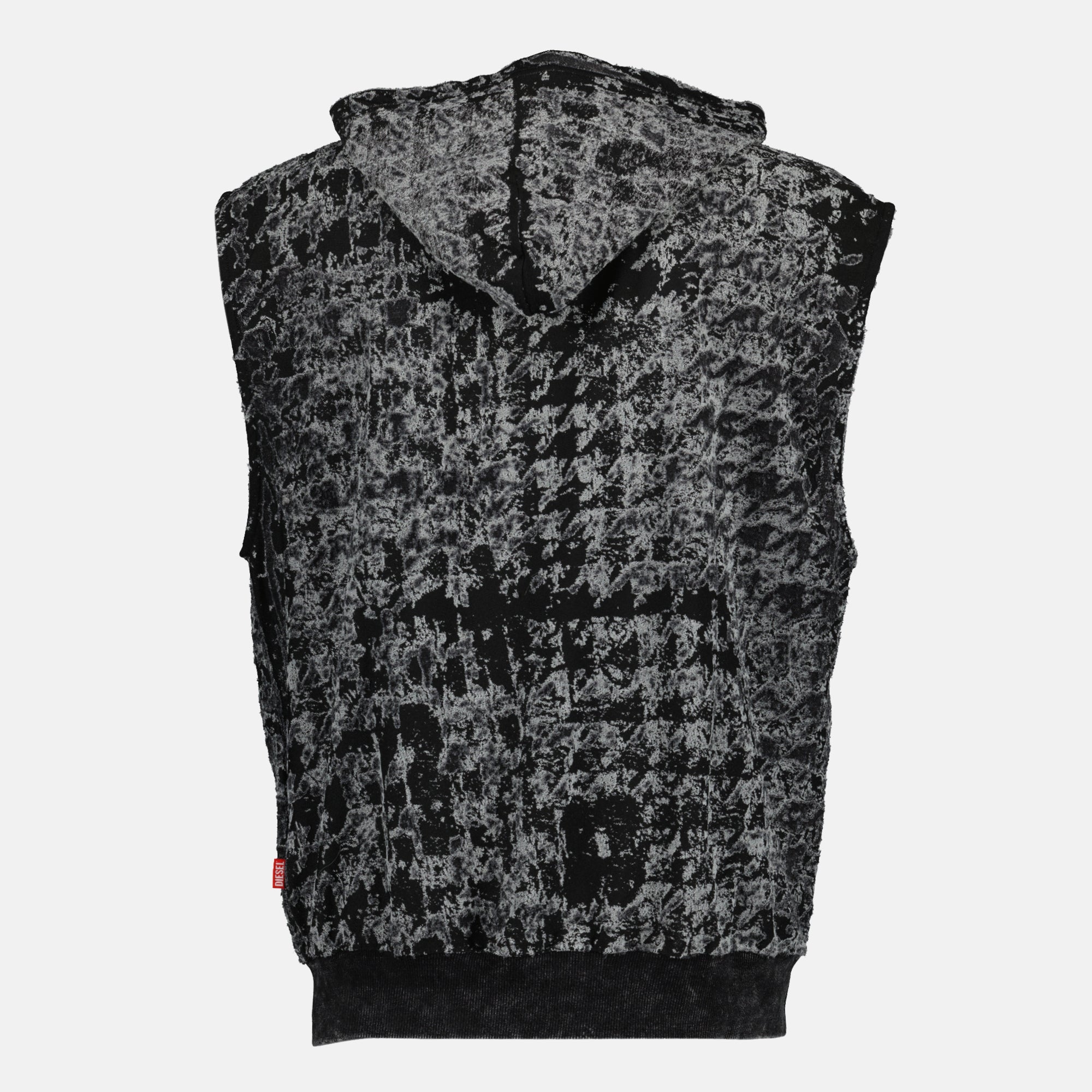 Diesel vest, S-Melchor vest, modern menswear, autumn winter collection, black vest