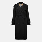 Image of Castleford Long Trench by Burberry for Women - Season Spring-Summer 2026 - Front View