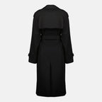 Image of Castleford Long Trench by Burberry for Women - Season Spring-Summer 2026 - Back View