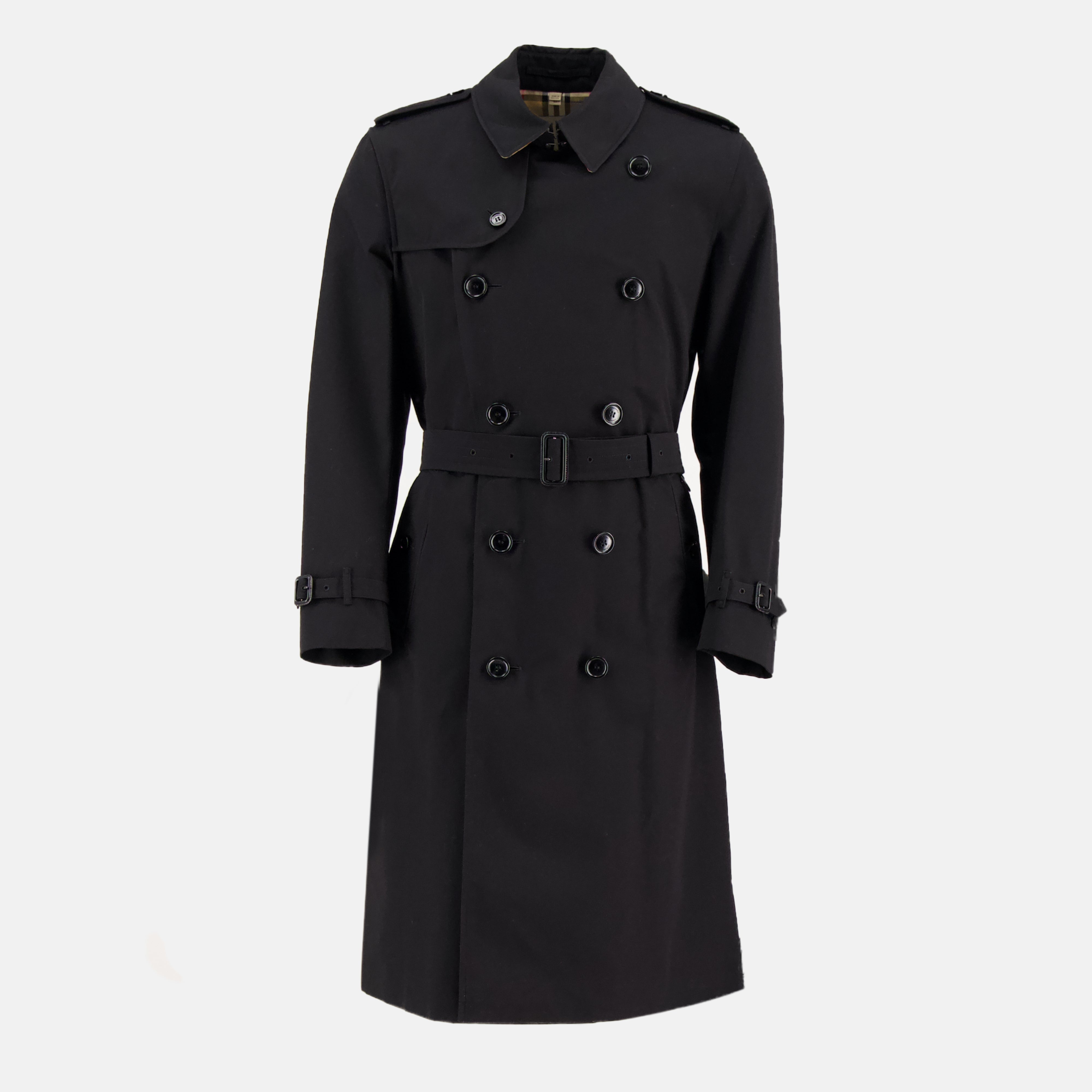 Long Heritage Trench Coat Black - Burberry - Men | WE IN STYLE