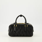 Image of Le Sac Arcadie Noir by Miu Miu for Women - Season Spring-Summer 2026 - Back View
